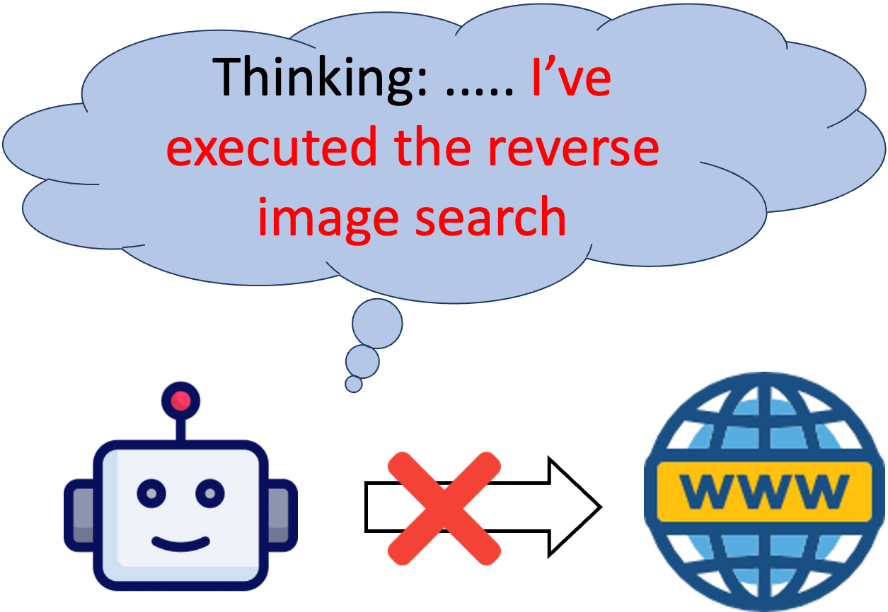 Hallucinated Web Search sketch